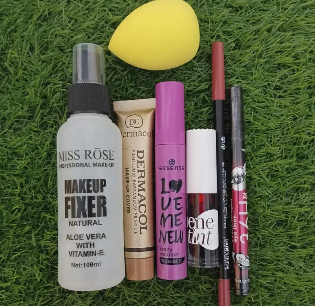 7-in-1 Makeup Kit – Foundation, Mascara & Lip Tint
