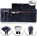 22-Piece Makeup Brush Set – Black