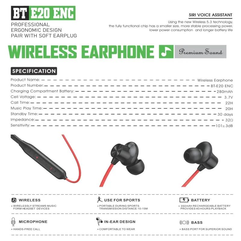 BT-E20 Wireless Neckband