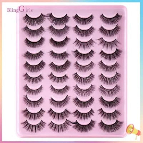 20 Pairs 3D False Eyelashes