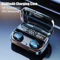 M10 Wireless Bluetooth Earbuds | LED Battery Display | TWS Gaming Earphones with Charging Case | Built-in Mic