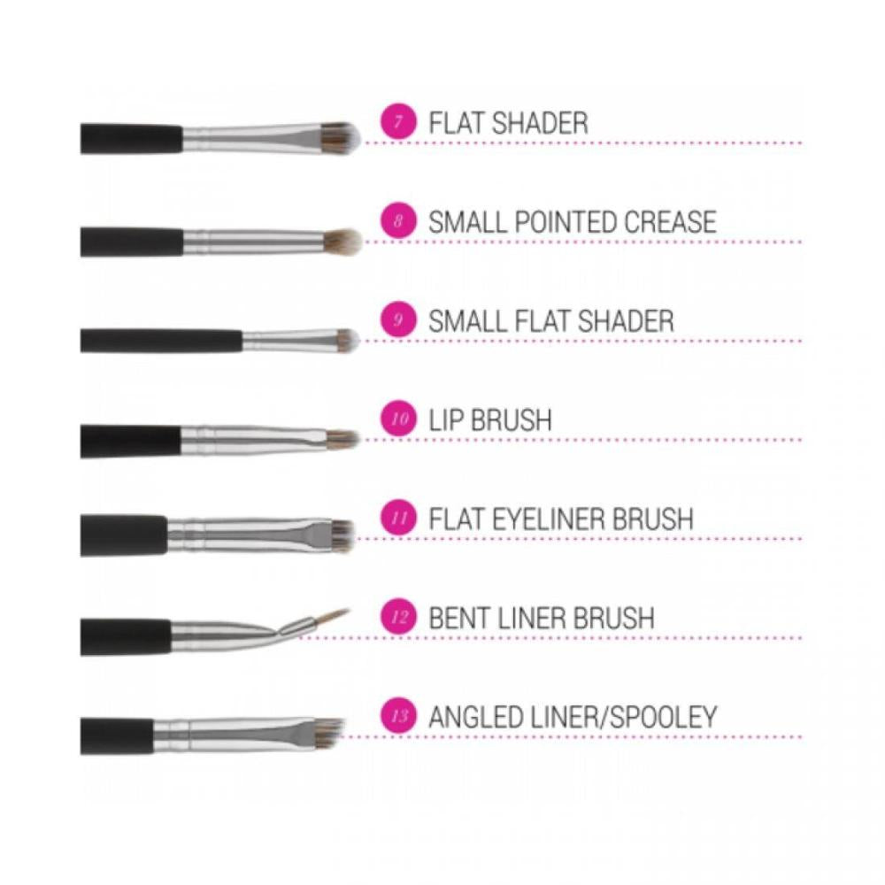 Pro Makeup Brush Set – Black