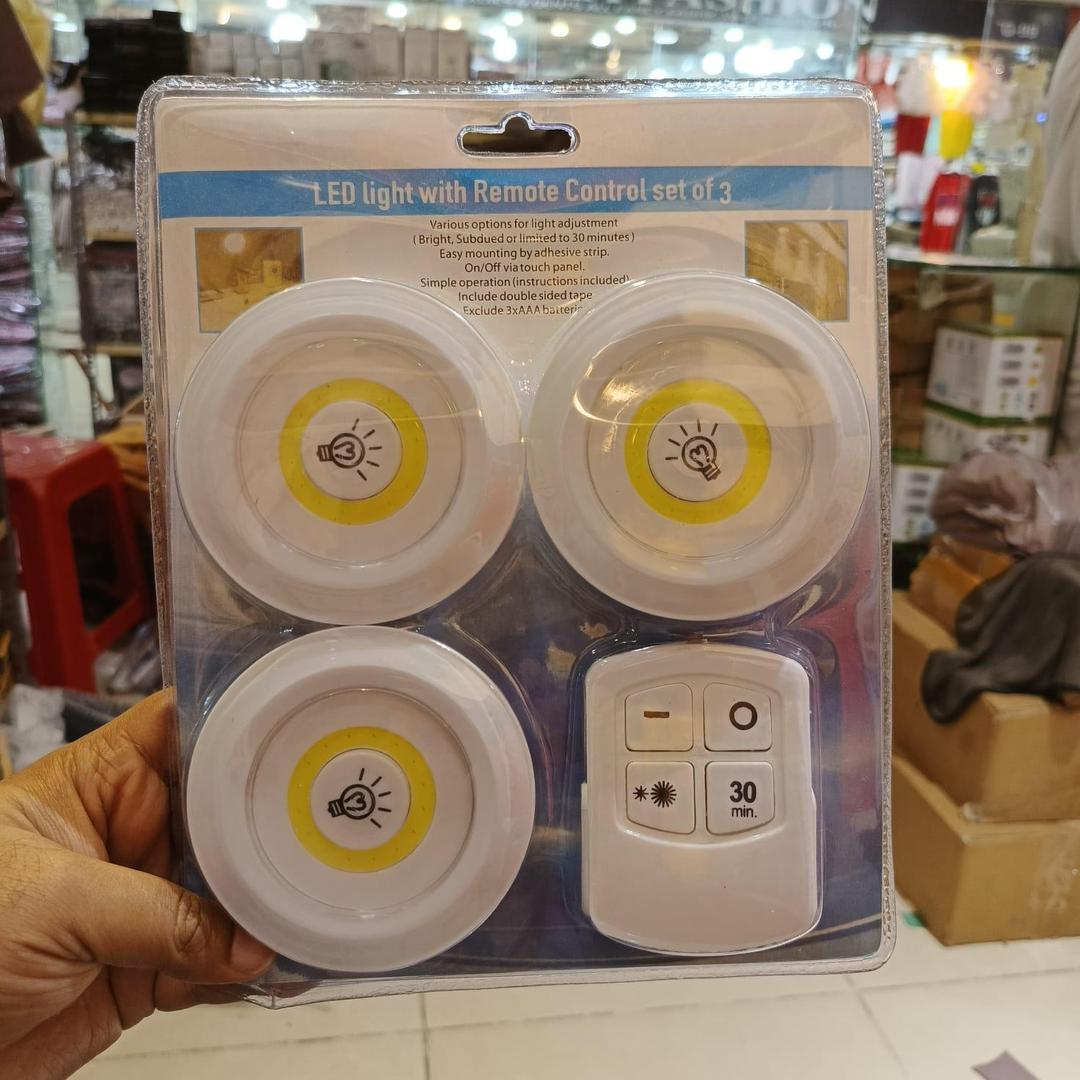 Rechargeable LED Lights with Remote