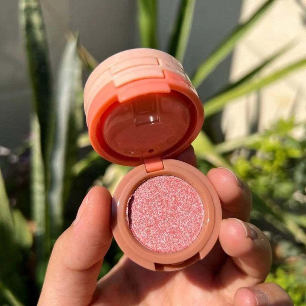 2-in-1 Blush & Highlighter with Sponge