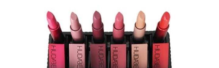 Matte Lipstick Set of 6 Nude Shades Long Lasting