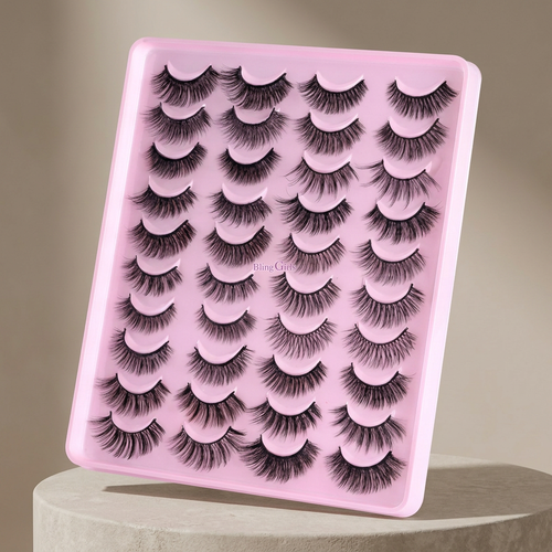 20 Pairs 3D False Eyelashes